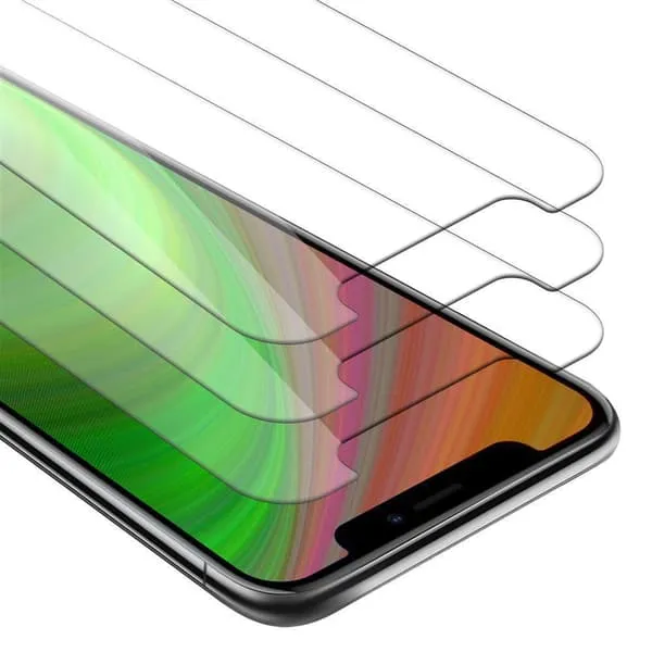3x Skjermbeskytter Skärmskyddtil til iPhone XR Herdet Skjermglass
