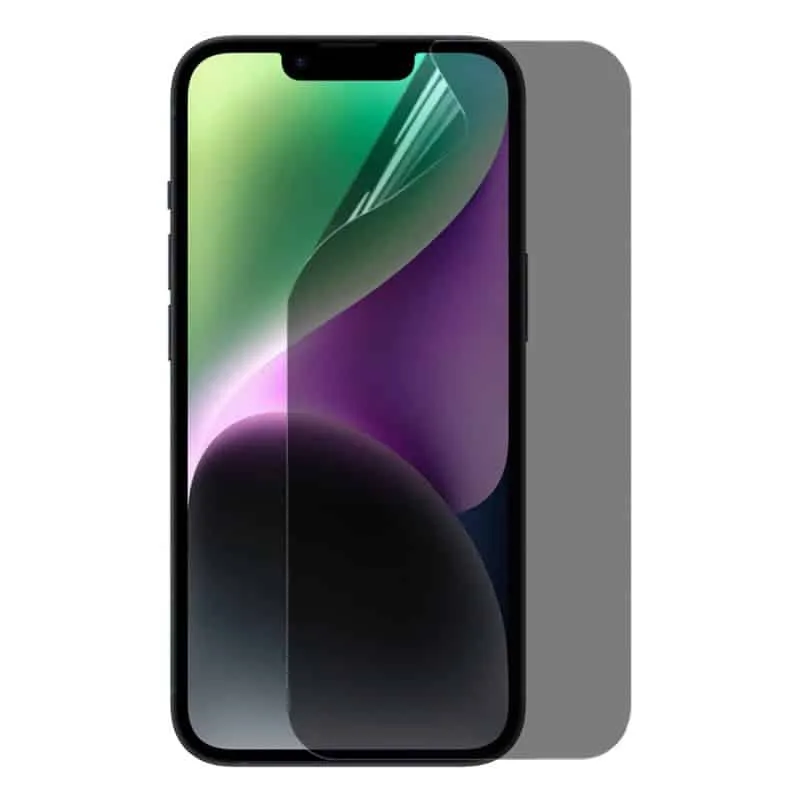 Privacy Skjermbeskytter 3D Soft HydroGel til Apple iPhone 14
