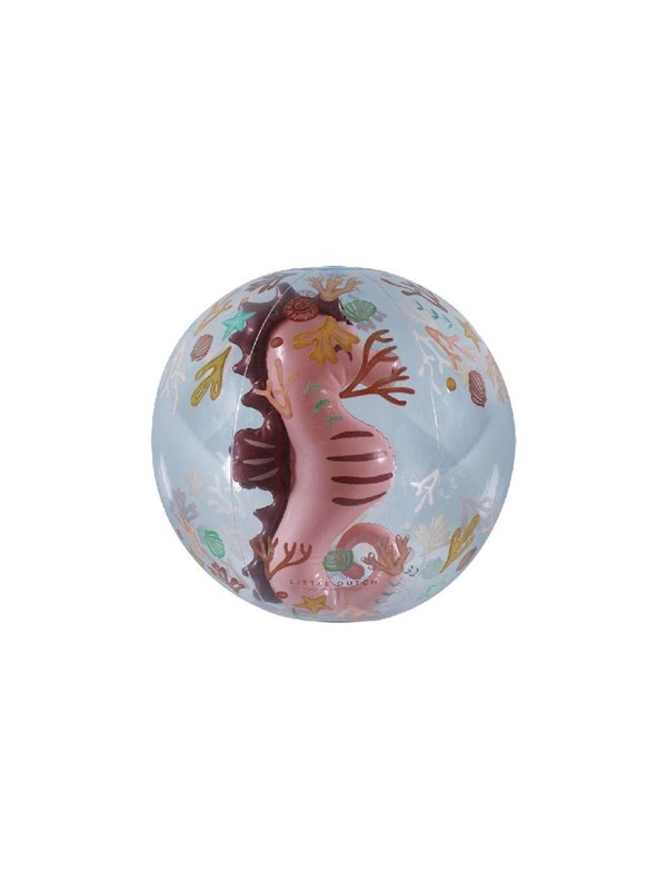 Little Dutch Ocean Dreams Beach Ball 3D Figure Pink
