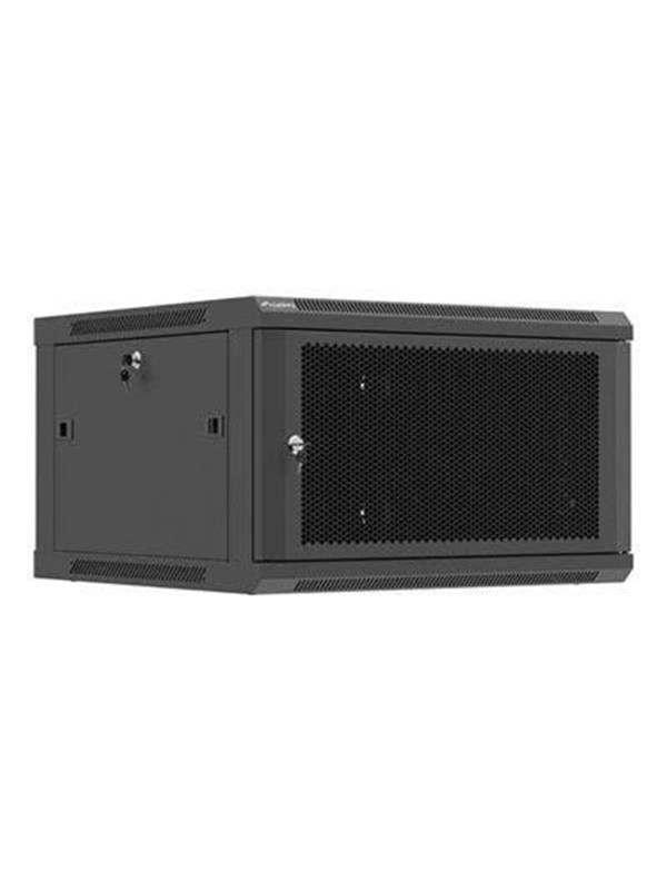 Lanberg WF01 Series - rack - 600x650 flat pack with perforated door - 6U