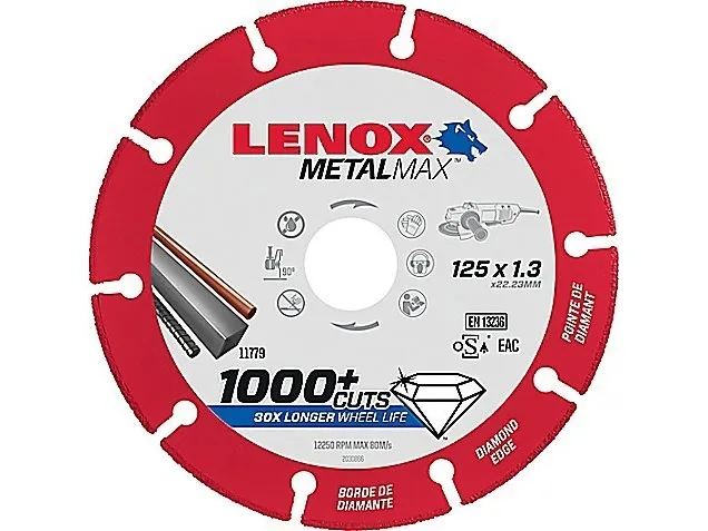Lenox METALMAX™ diamantskæreskive AG 125 x 22,2 x 1,3