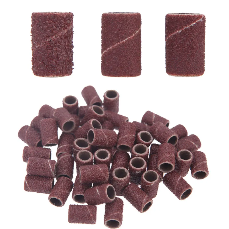 Slipebånd, sandpapir for elektrisk fil - 120 grit - 10 stk