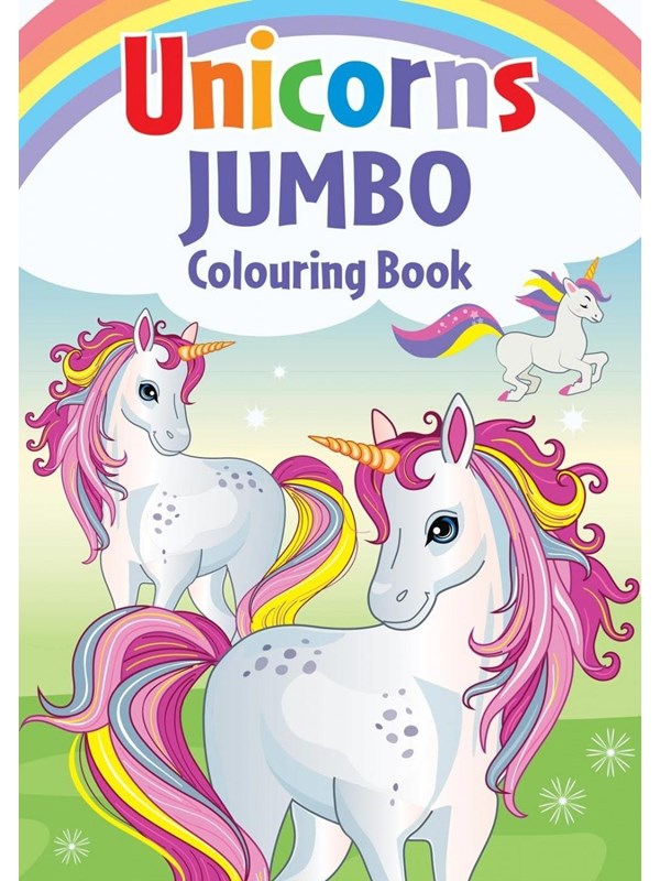 Alligator UNICORN JUMBO Coloring Book
