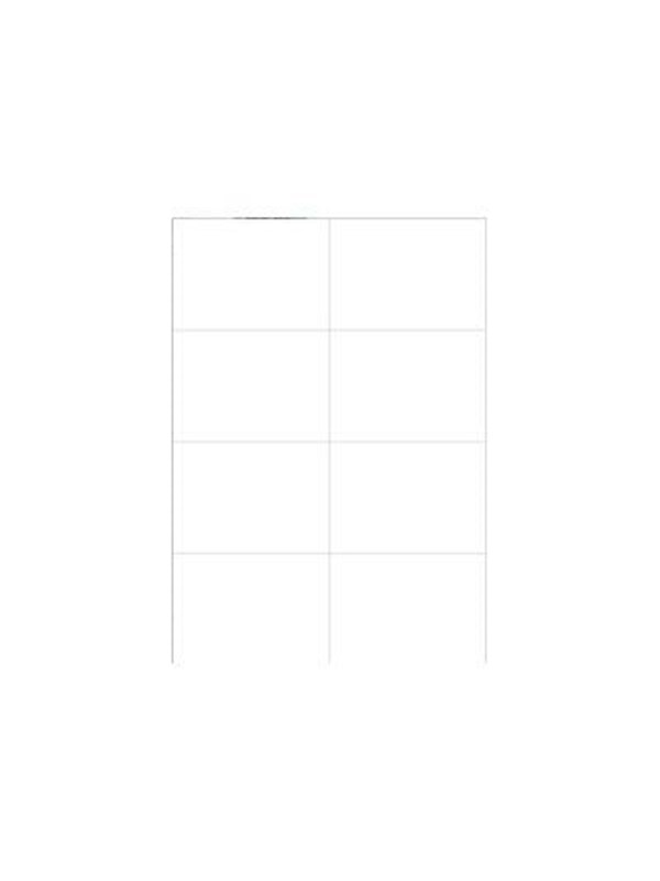 MediaRange - multi-purpose labels - 400 label(s) - 105 x 74 mm