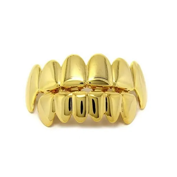 2-pack grillz hip hop gull tann juvel bling gull tenner a $ ap