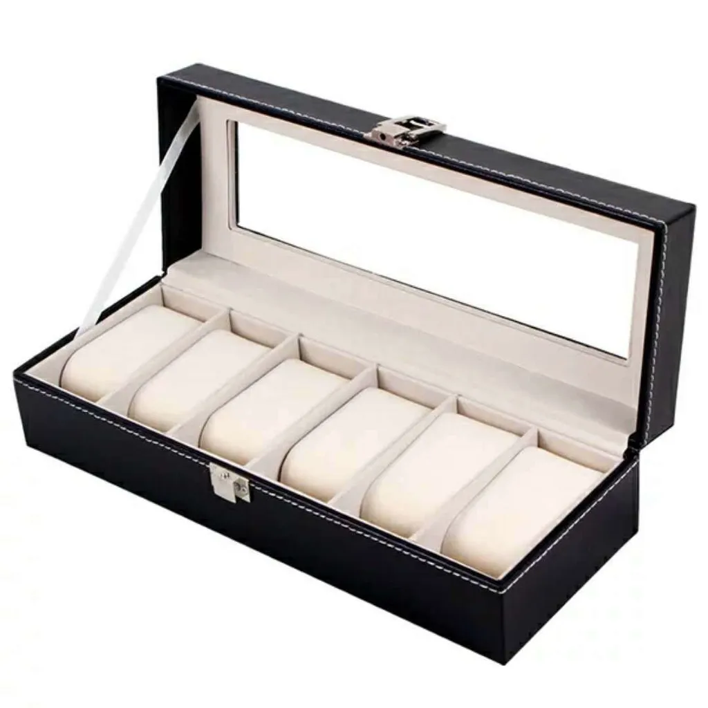 Luksuriøs klokkeboks / klokkeboks / Urbox / Urbox for 6 klokker