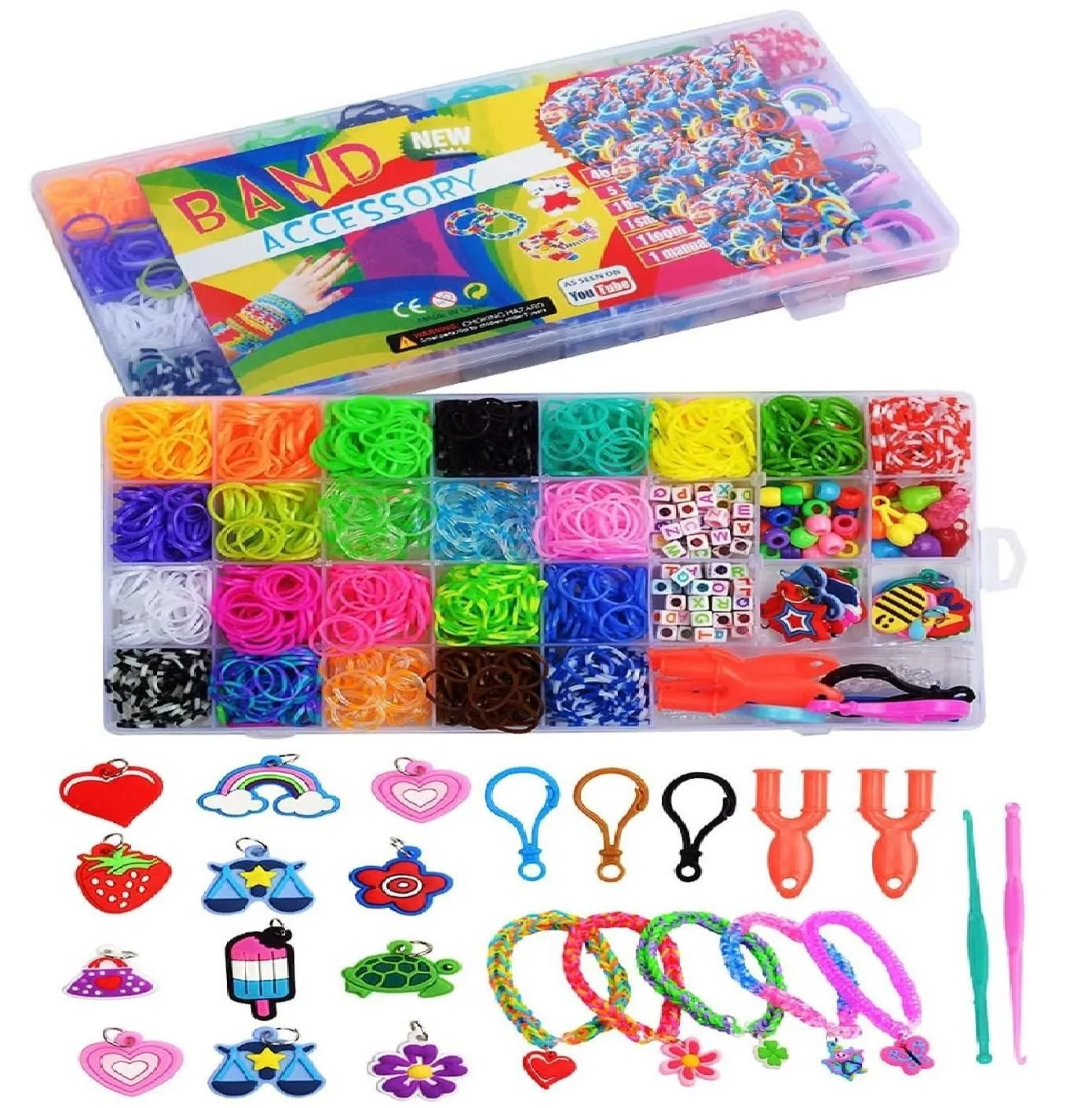 1500 Deler . Loom Bands Kit