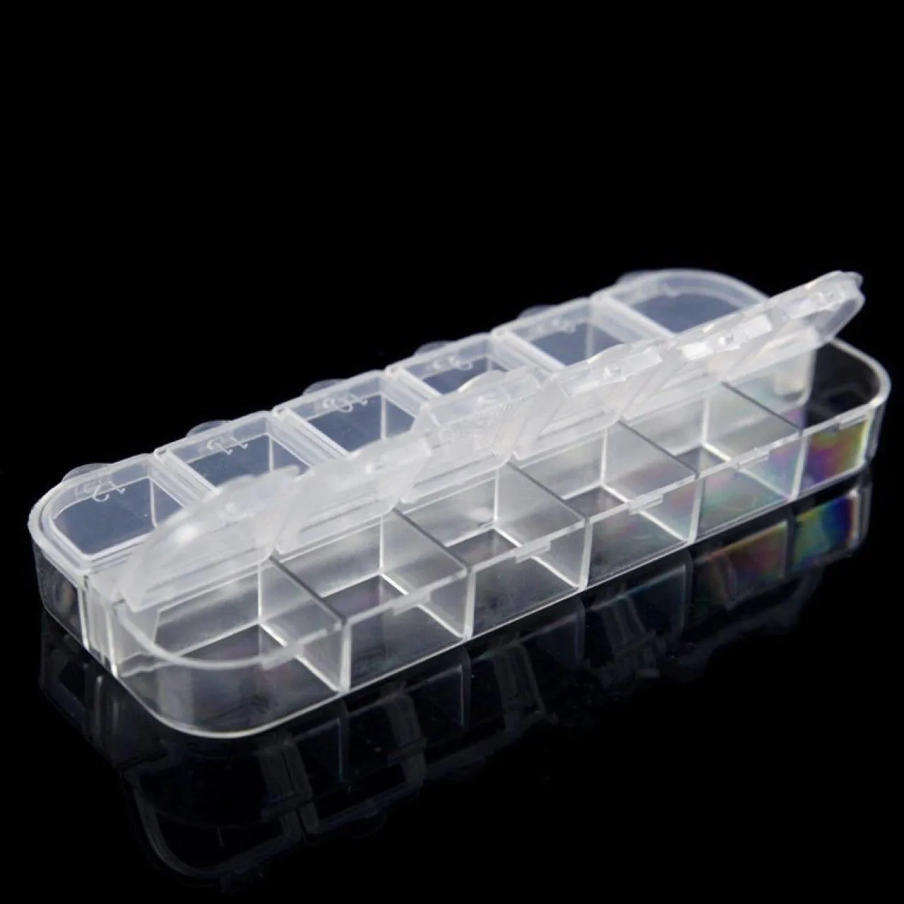 Oppbevaringsboks med 12 rom - 13 x 5 cm
