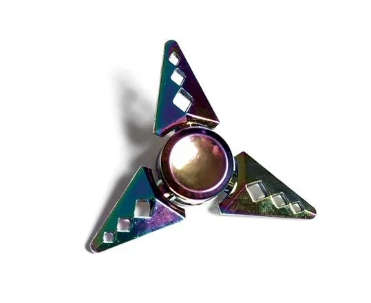 Spinnere metall 3-armet flerfarvet