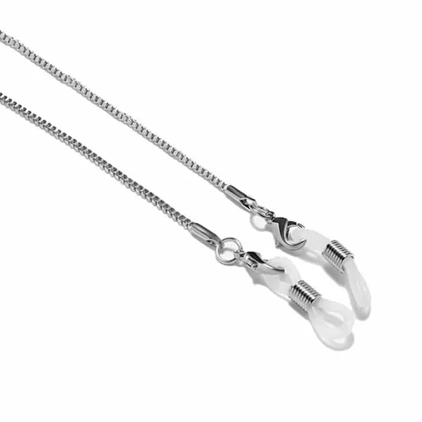 Senile String Box Chain Erelass Stained Erellass Cord - Silver