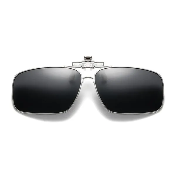 Flip Up Metal Clip-on solbriller Flip Up Black