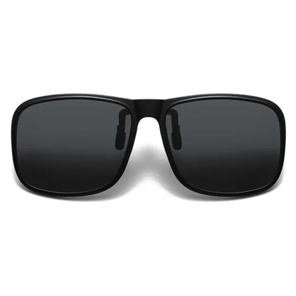 Flip Up Solbriller Clip-On Black