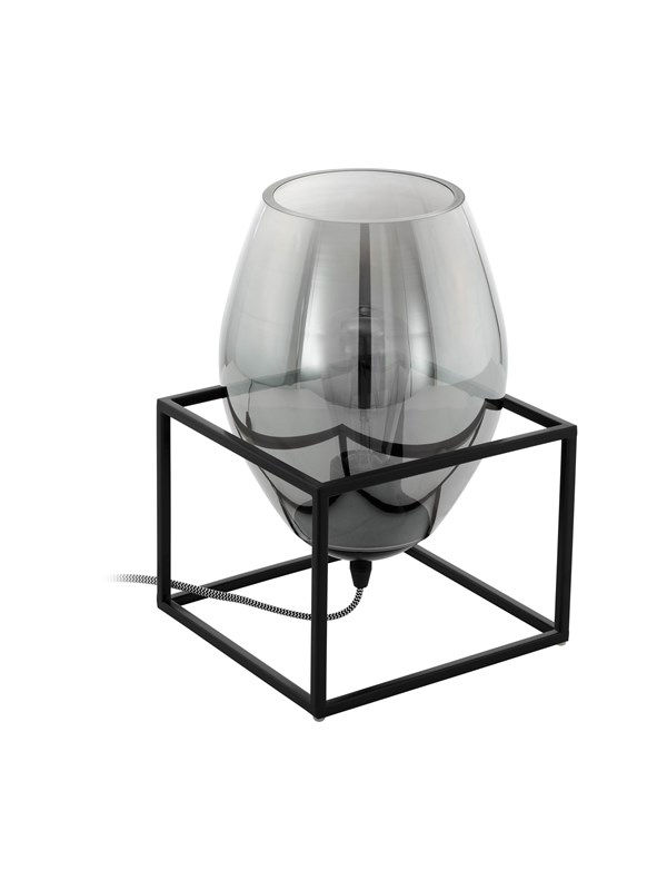 EGLO OLIVAL 1 table light black-transparent