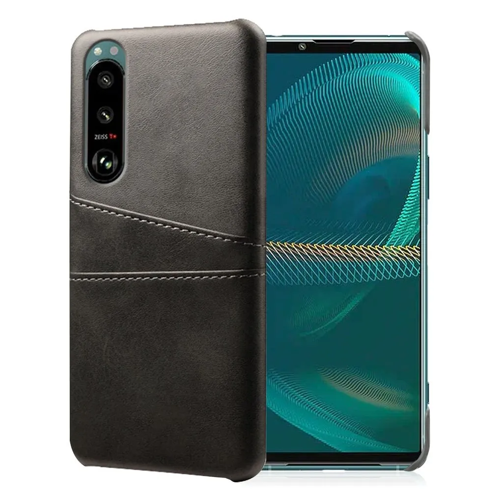 Dual Card Etui Sony Xperia 5 III - Svart