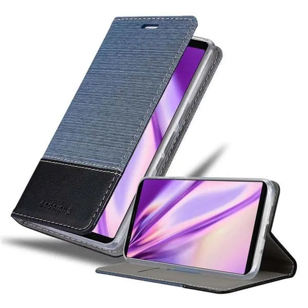 Deksel til Sony Xperia 5 Lommebokdeksel med magnetisk lukking, stativfunksjon og kortlomme