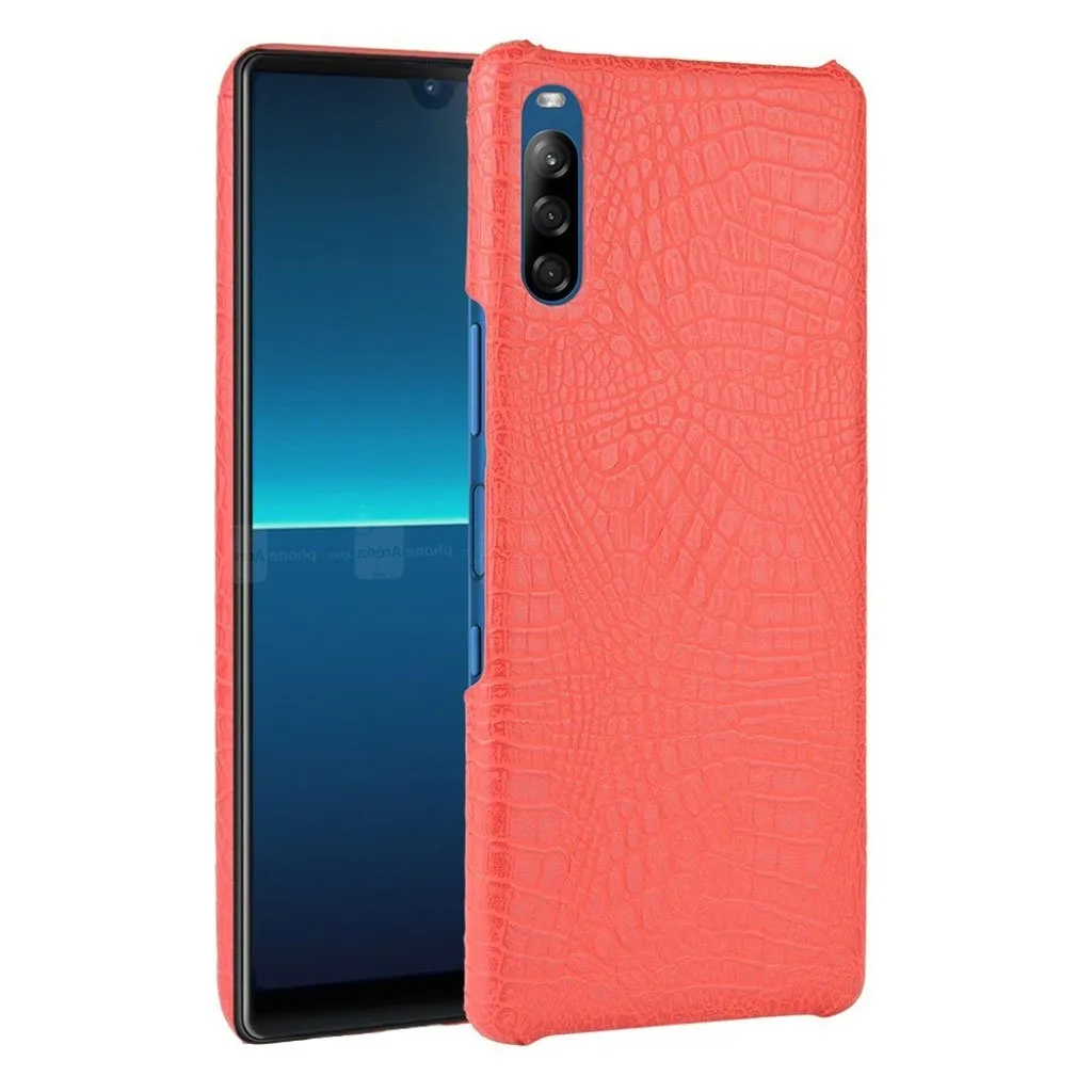 Croco veske - Sony Xperia L4 - Rød
