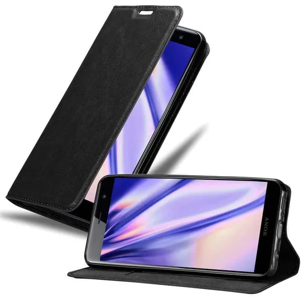 Lommebokdeksel til Sony Xperia XZ2 PREMIUM Deksel med magnetisk lukking, stativfunksjon og kortlomme