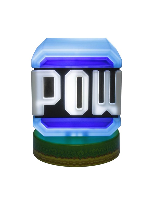 Paladone - Super Mario Pow Block Light - Lampe