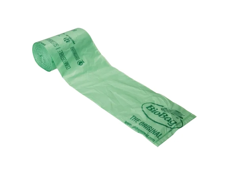 Komposterbare BioBag poser 60 ltr. 55x102 cm - 20 stk. pr./rulle
