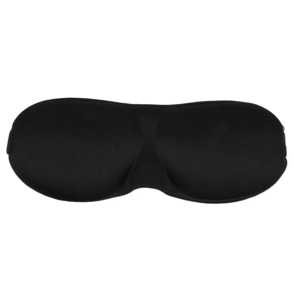 3D Sovemaske / øyemaske / bind for øynene - Sort