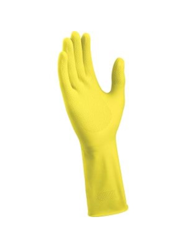 G.Funder Rubber glove - Basic glove - yellow - size 9/large