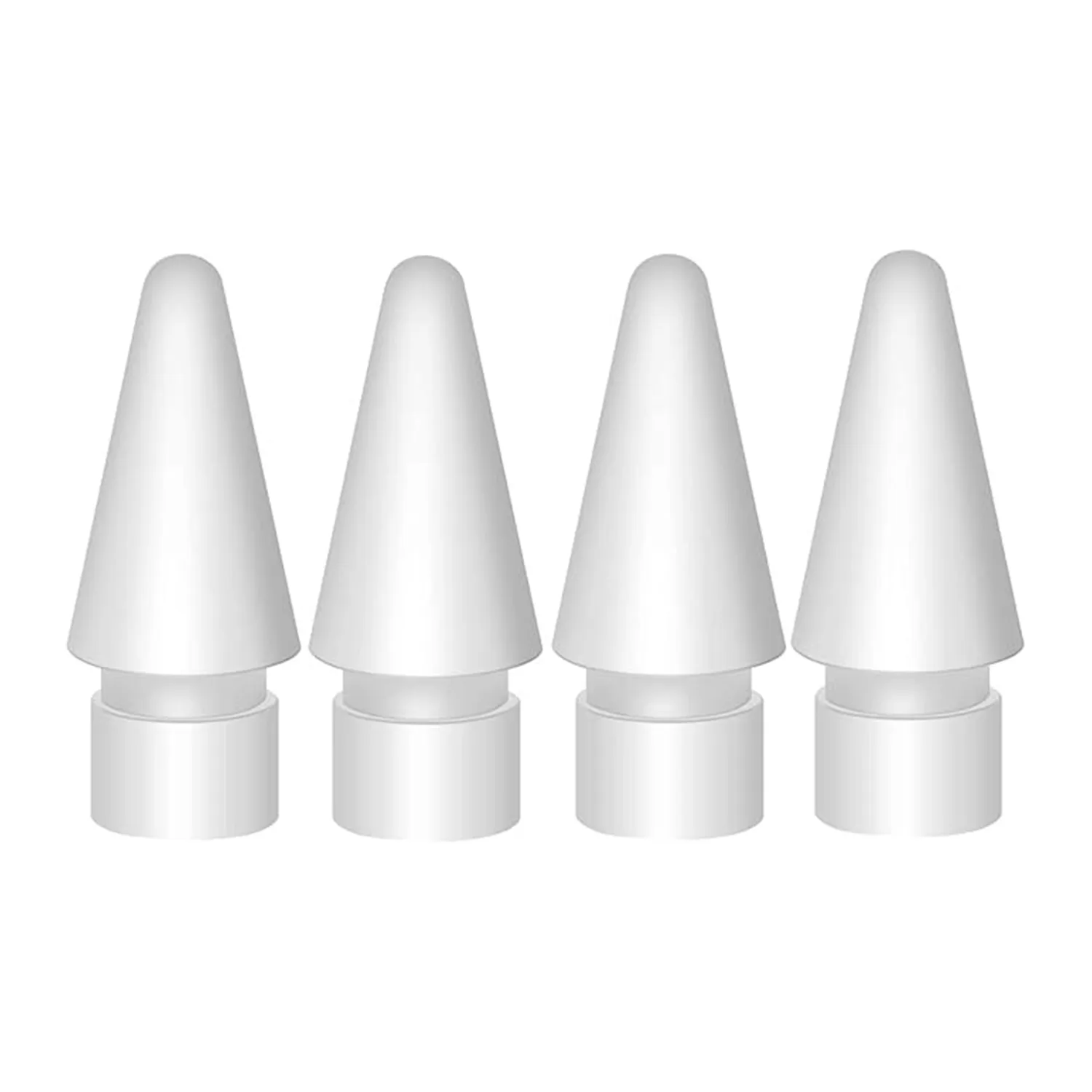 Ersatzspiss for Apple Pencil 1/2 Gen - 4 stk. spisser for Apple-penner