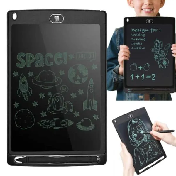 Digital tegnebrett for barn og voksne - 8,5 "LCD - Skriv og tegne
