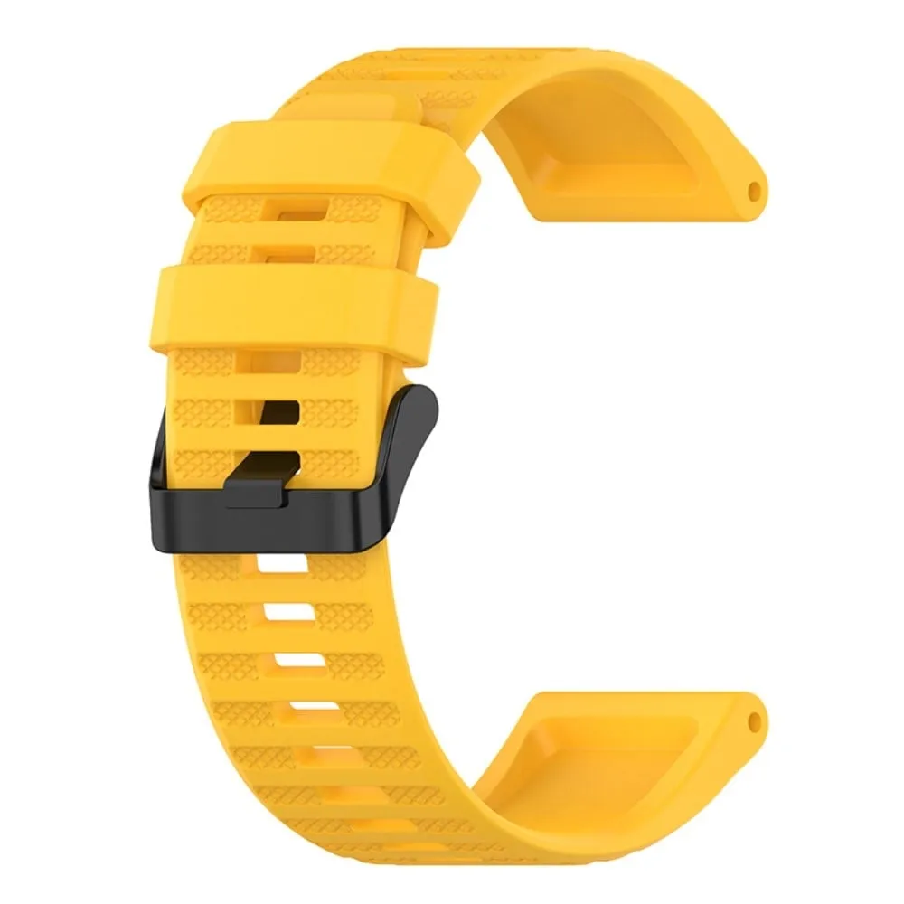 Garmin Forerunner 955 / 945 / 935 / Descent G1 klokkerem i silikon - Gul