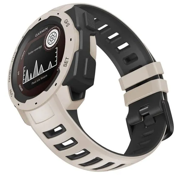 Twin Sport armbånd Garmin Instinct 2 - Beige/svart