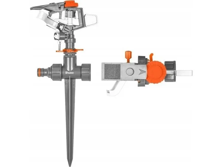 BRADAS pulserende sprinkler med pigg, blister / WHITE LINE
