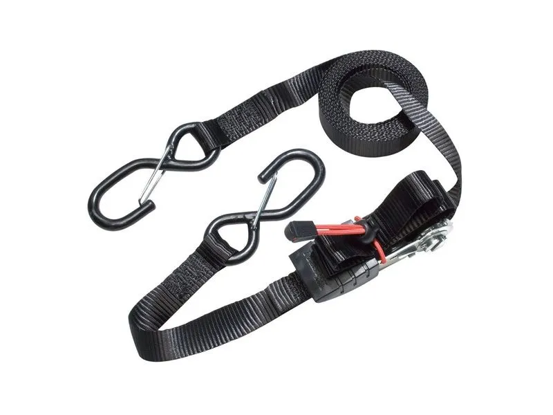 MASTER LOCK 3109EURDAT, Sort, Polyester, 400 kg, Skralle til lastestropp, Kloformet krok, 2,5 cm