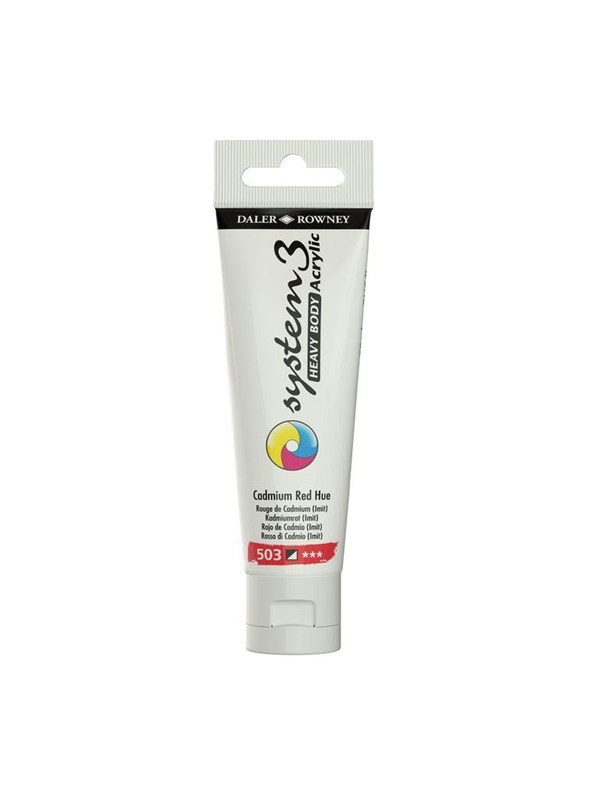 Daler-Rowney System3 Heavy Body 59 ml Cadmium Red Hue