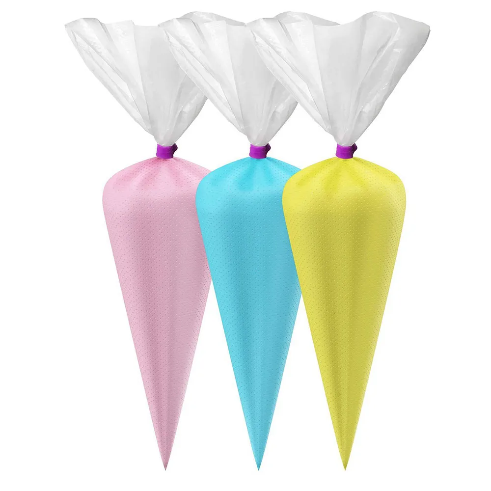 Engangssprøjteposer 100-pak 34 x 24 cm / sprøjteposer til bagning, creme og glasur