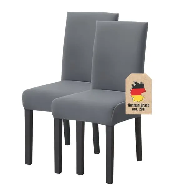 Elastisk Stoltrekk med 38 - 45 cm setehøyde og 45 - 65 cm rygghøyde - til fest, bryllup, hotell eller hjemme i spisestuen