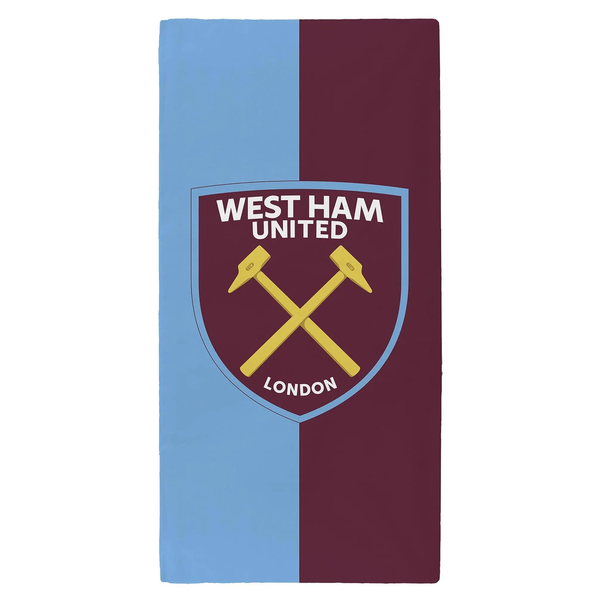 West Ham United FC Crest Beach Towel