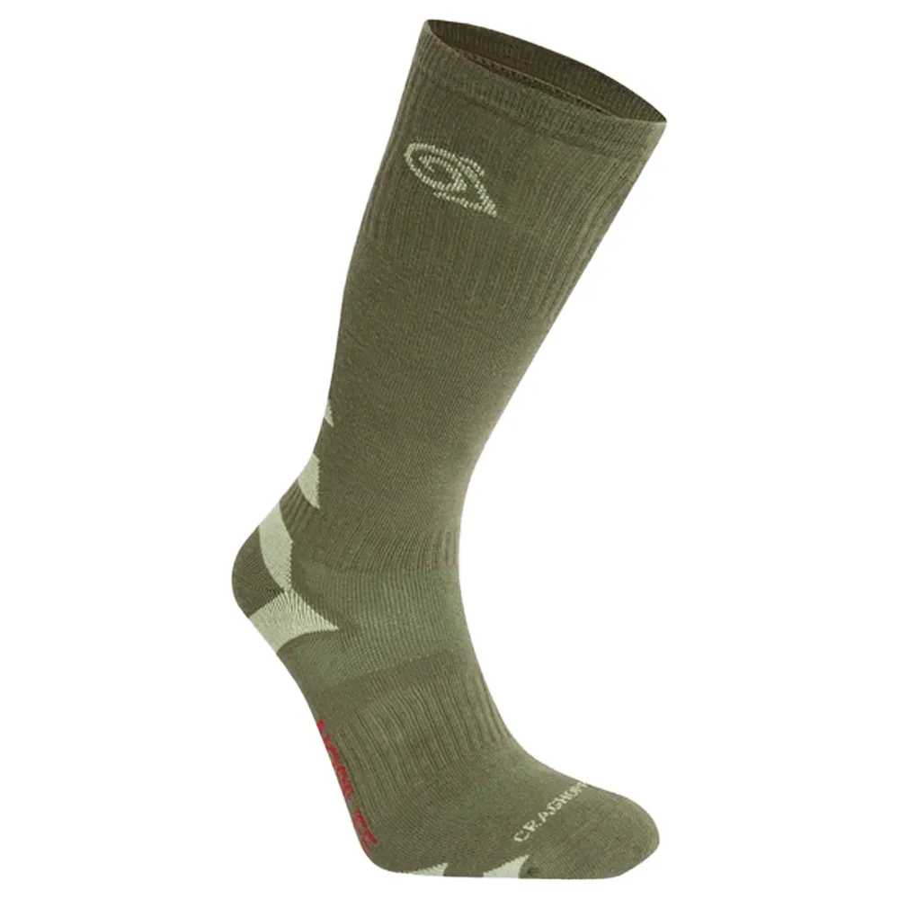 Craghoppers Unisex Adult Adventure Insect Repellent Boot Socks
