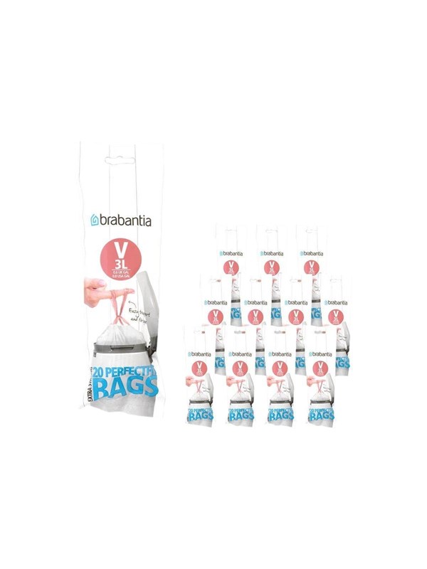 brabantia PerfectFit Code V Trash bag drawstring 3 L