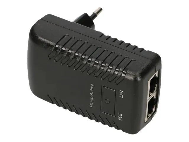 Extralink POE-24-12W - Strøminjektor - AC 100-240 V - 12 watt - utgangskontakter: 1