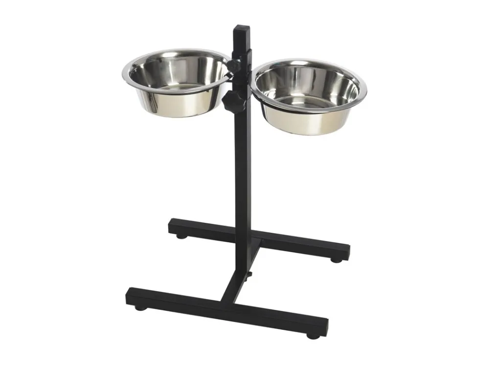 Sourcing DOUBL BOWL MET ADJUST STAND HOPPY 2x1,8L