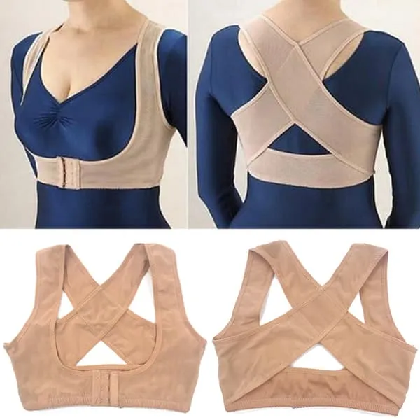 Holdning vest for kvinner ryggstøtter for bedre holdning