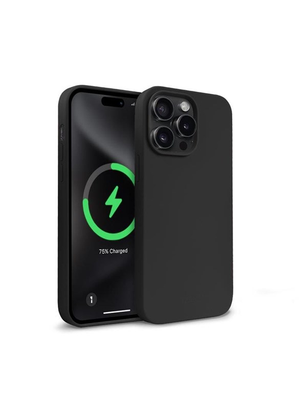 CRONG Color Cover Magnetic - iPhone 15 Pro Max MagSafe Case - Black