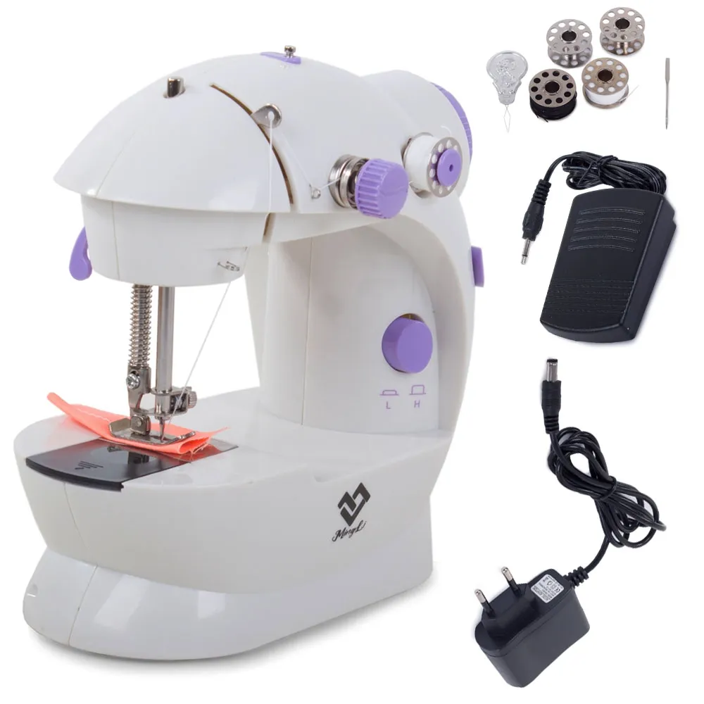 Mini Symaskin med Pedal