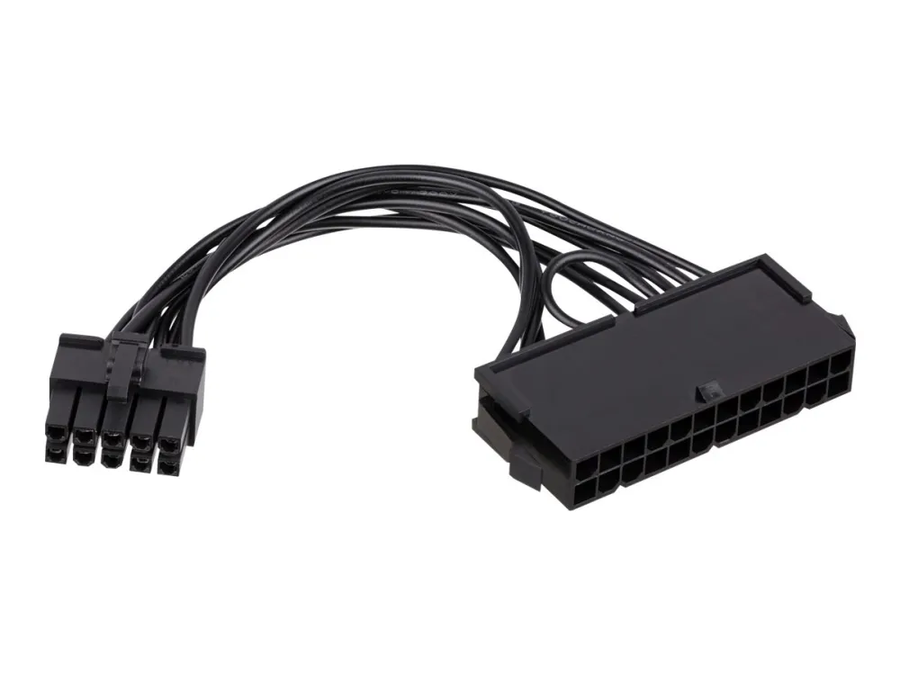 Akyga AK-CA-76 - Strømadapter - 24-pins ATX (hunn) til 10-stifts intern strøm (hunn) - 10 cm