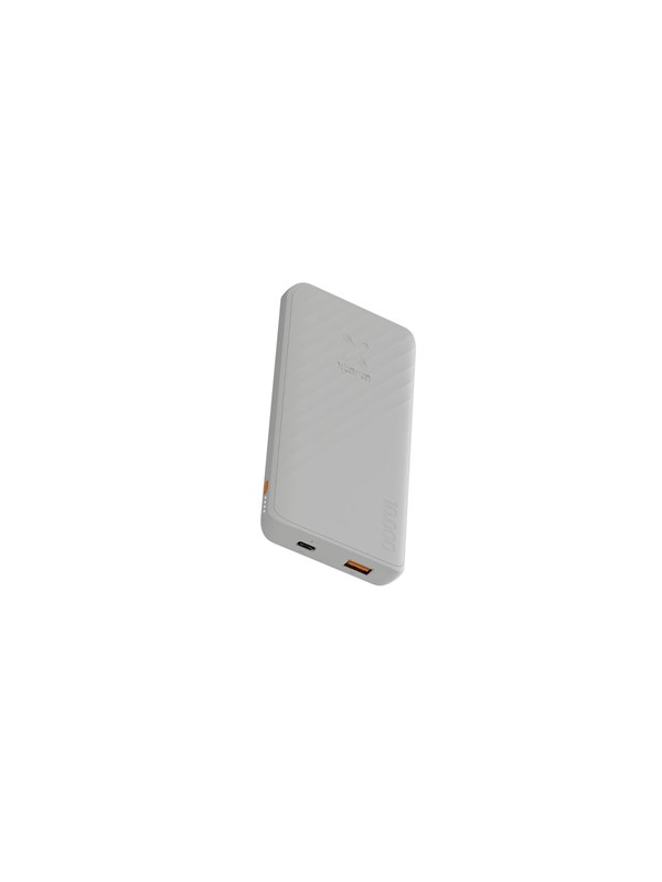 Xtorm Power Bank 10.000mAh 15W USB-C & USB-A White Nødlader - Hvit - 10000 mAh
