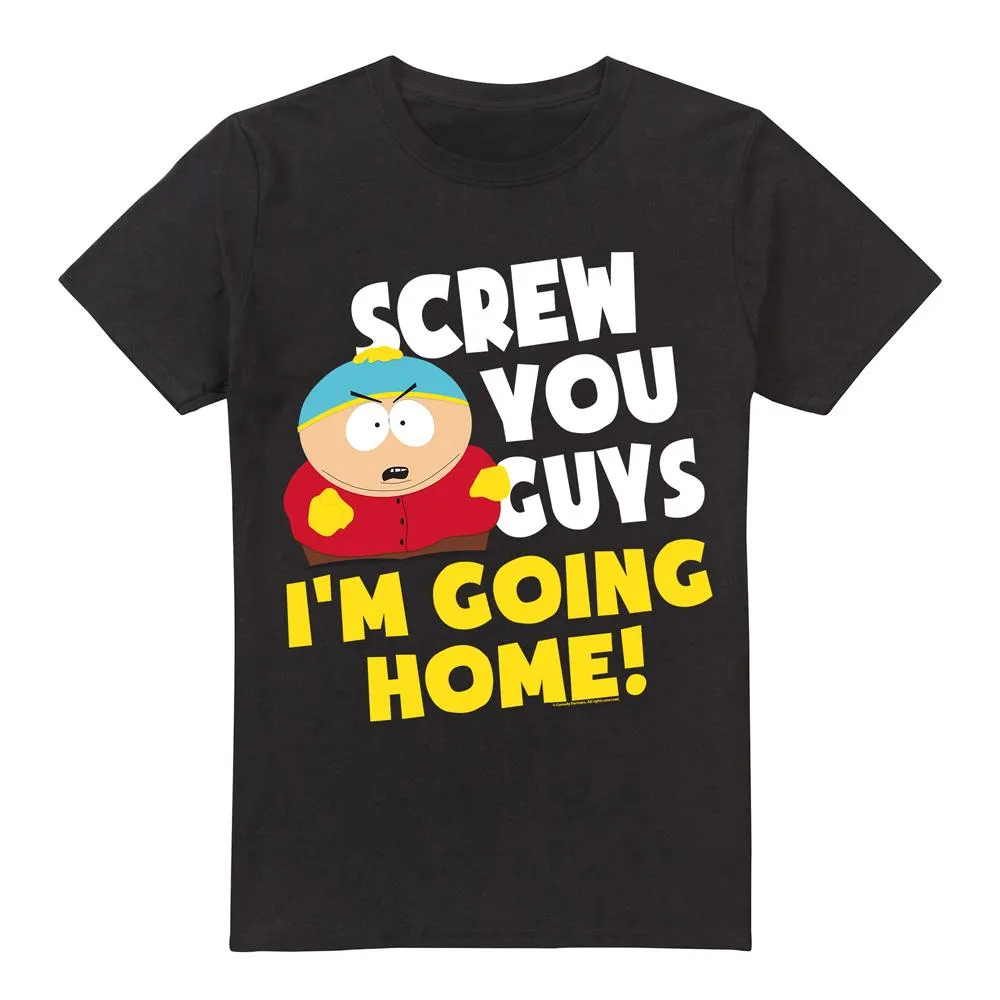 South Park Mens Screw You Guys Eric Cartman T-Shirt