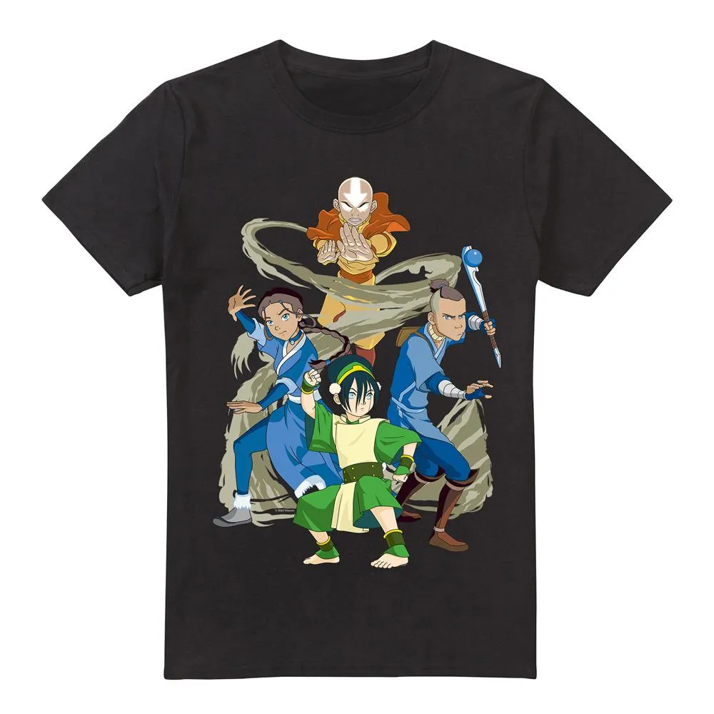 Avatar: The Last Airbender Mens Team Avatar Elements T-Shirt