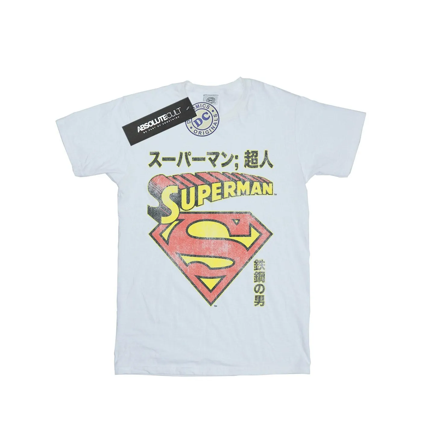 DC Comics Mens Superman Shield T-Shirt