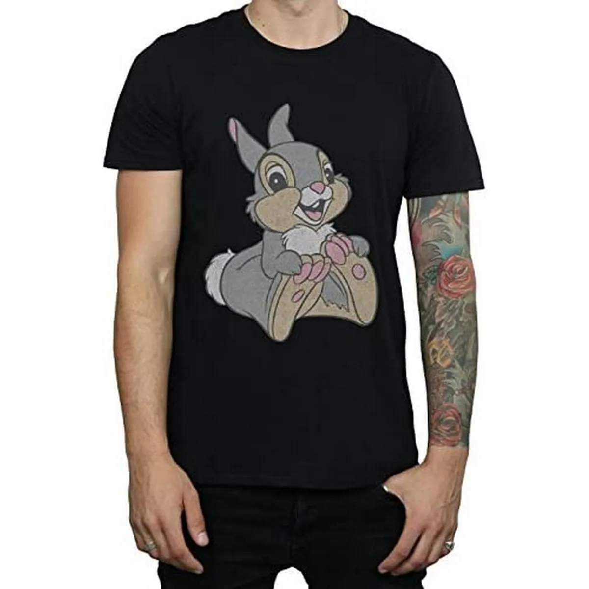 Disney Mens Classic Thumper Cotton T-Shirt