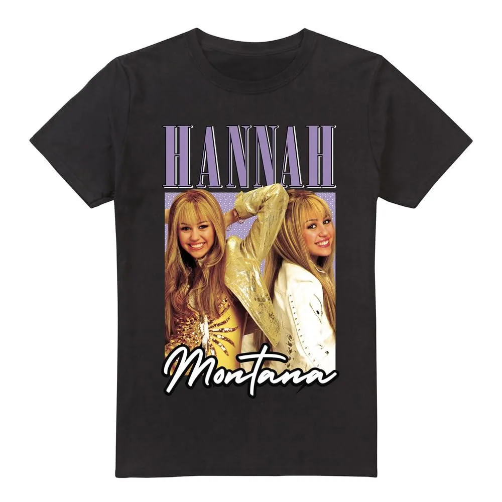 Hannah Montana Mens Hannah Montana Montage T-Shirt
