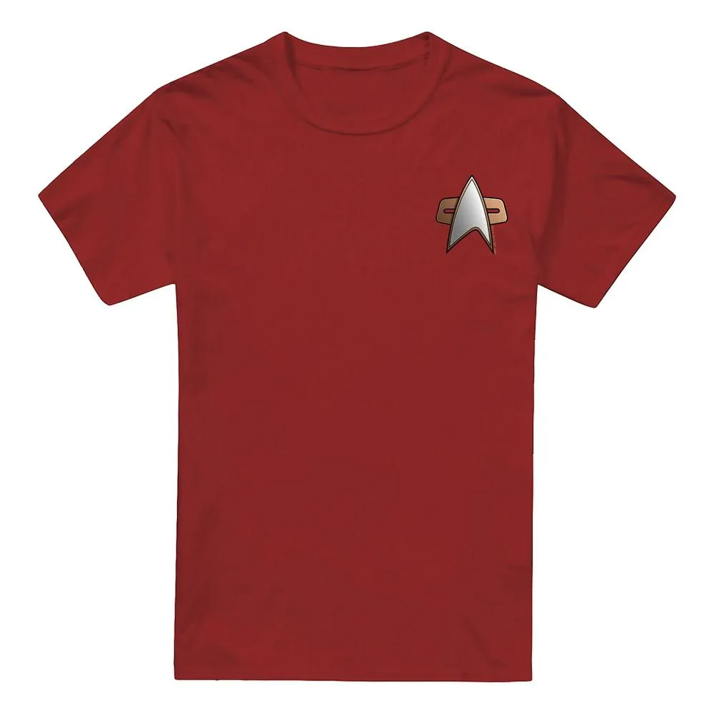 Star Trek Mens Deep Space Nine Command Emblem T-Shirt